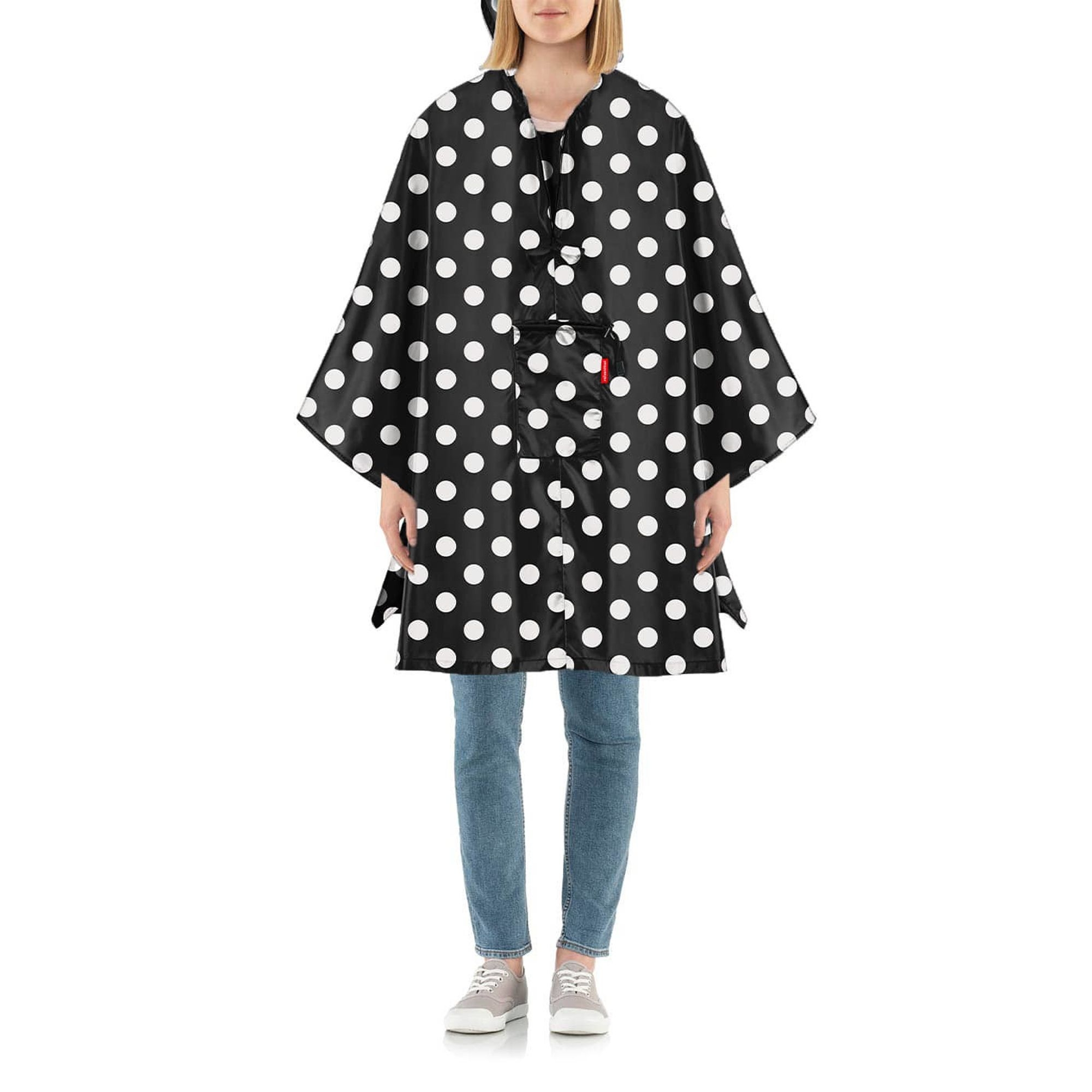 reisenthel - mini maxi poncho - dots white