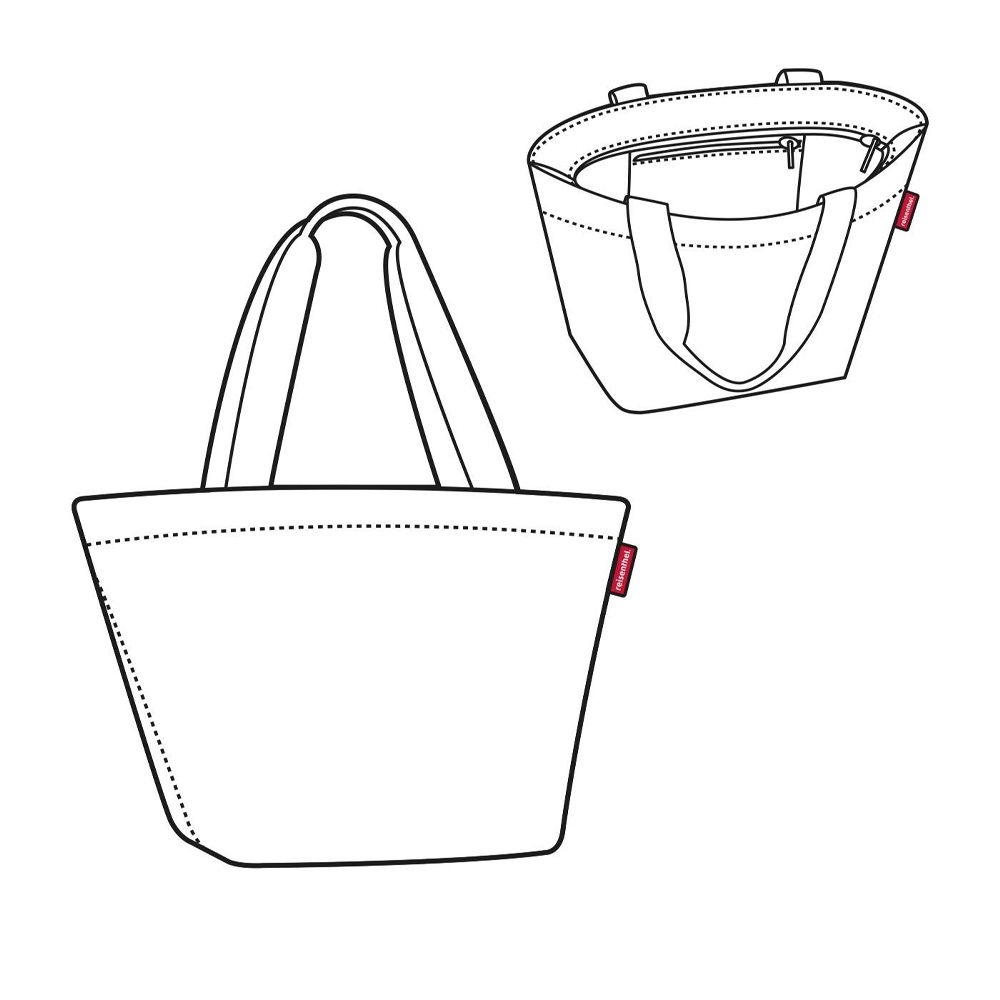 reisenthel - shopper M - twist coffee