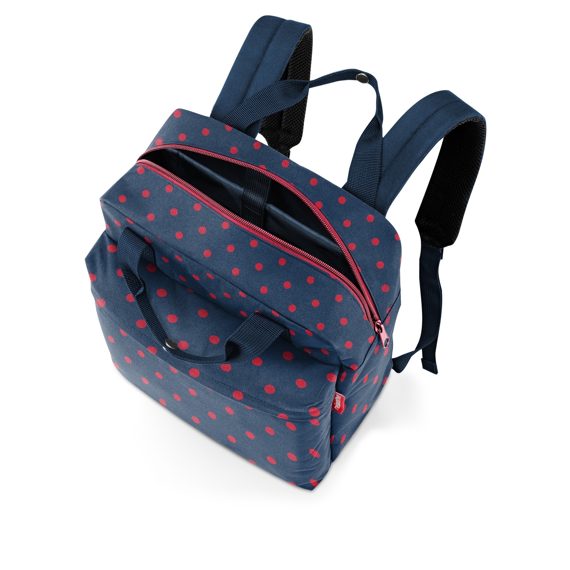 reisenthel - allday backpack m - mixed dots red