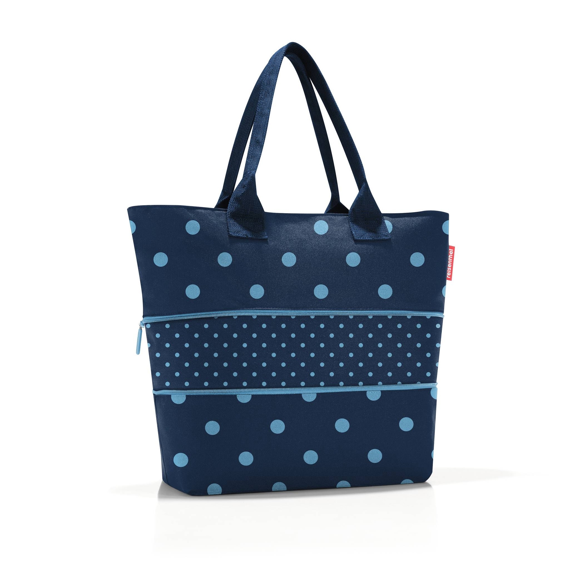 reisenthel - shopper e1 - mixed dots blue