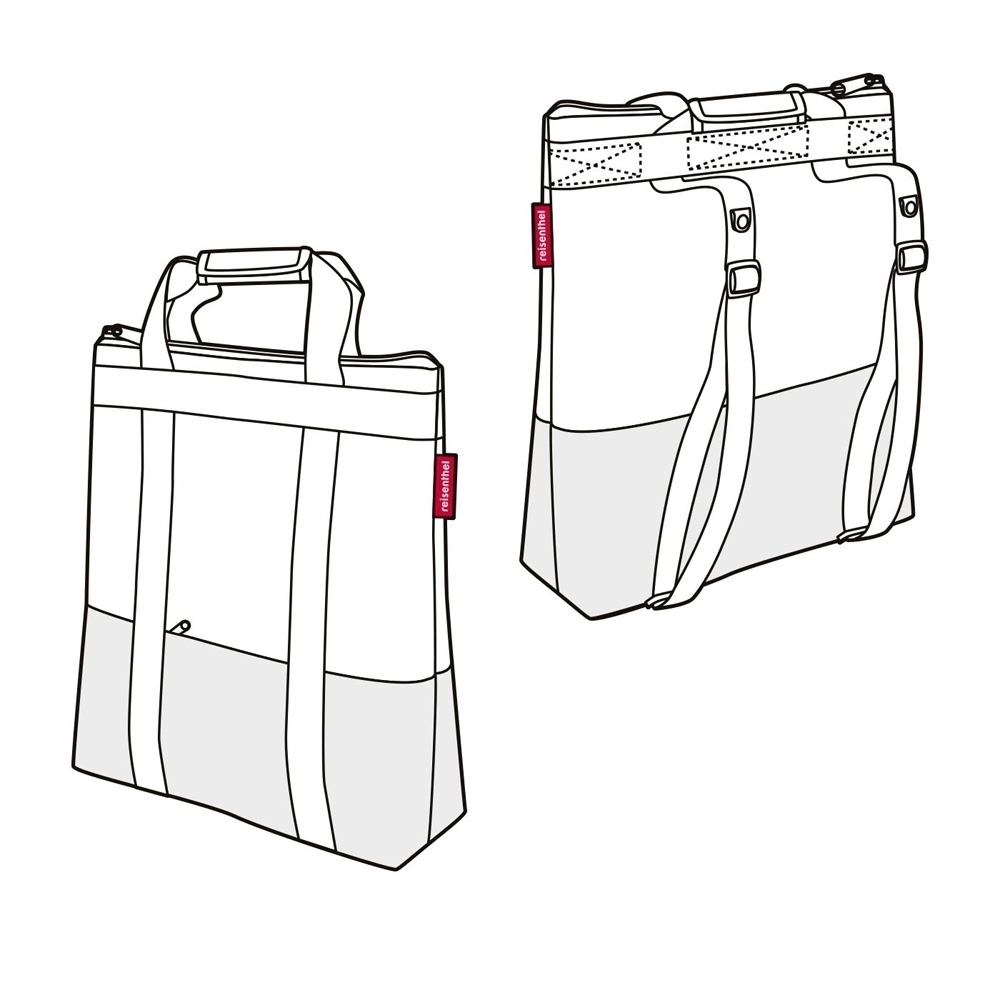 reisenthel - daypack - twist silver