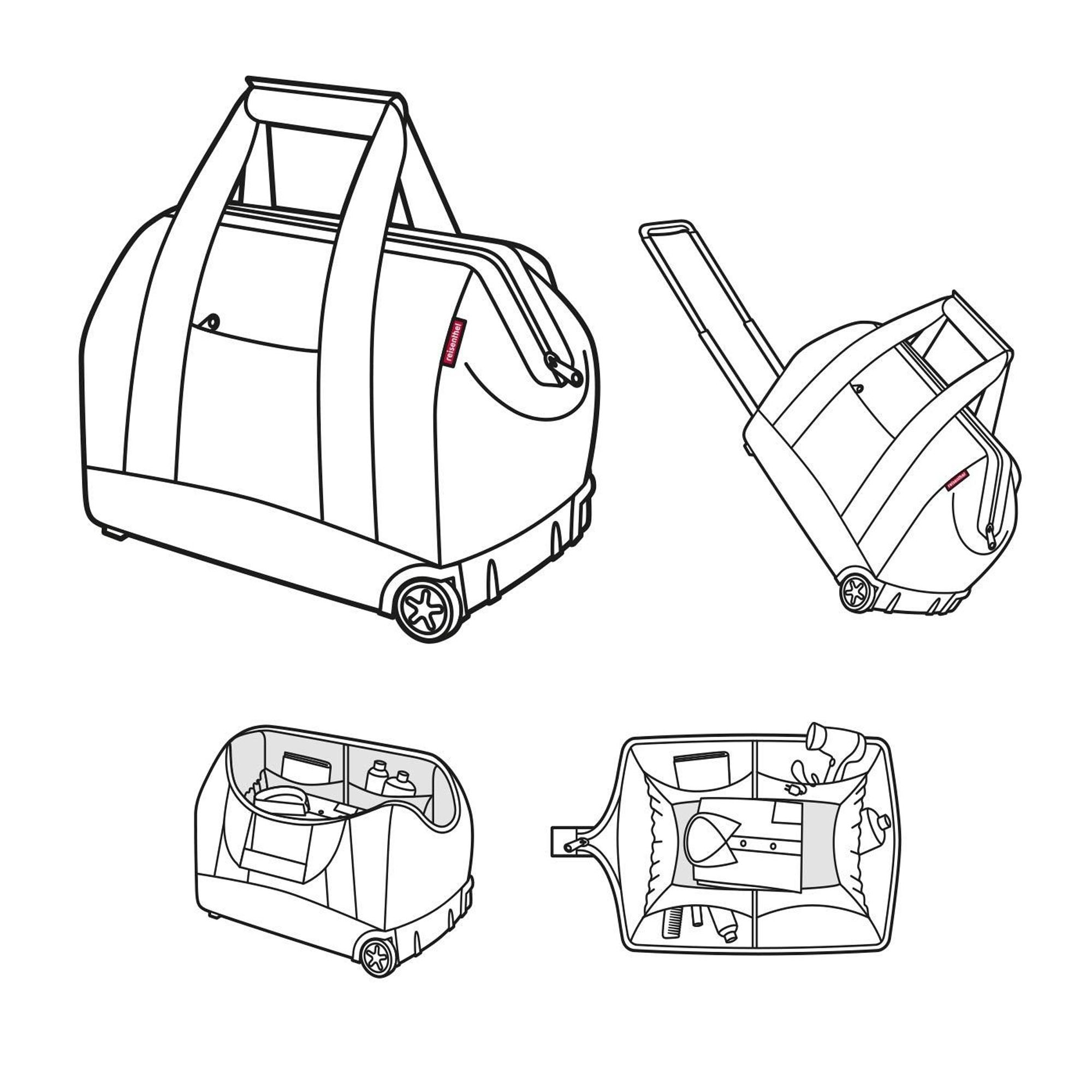 reisenthel - allrounder trolley - dots white