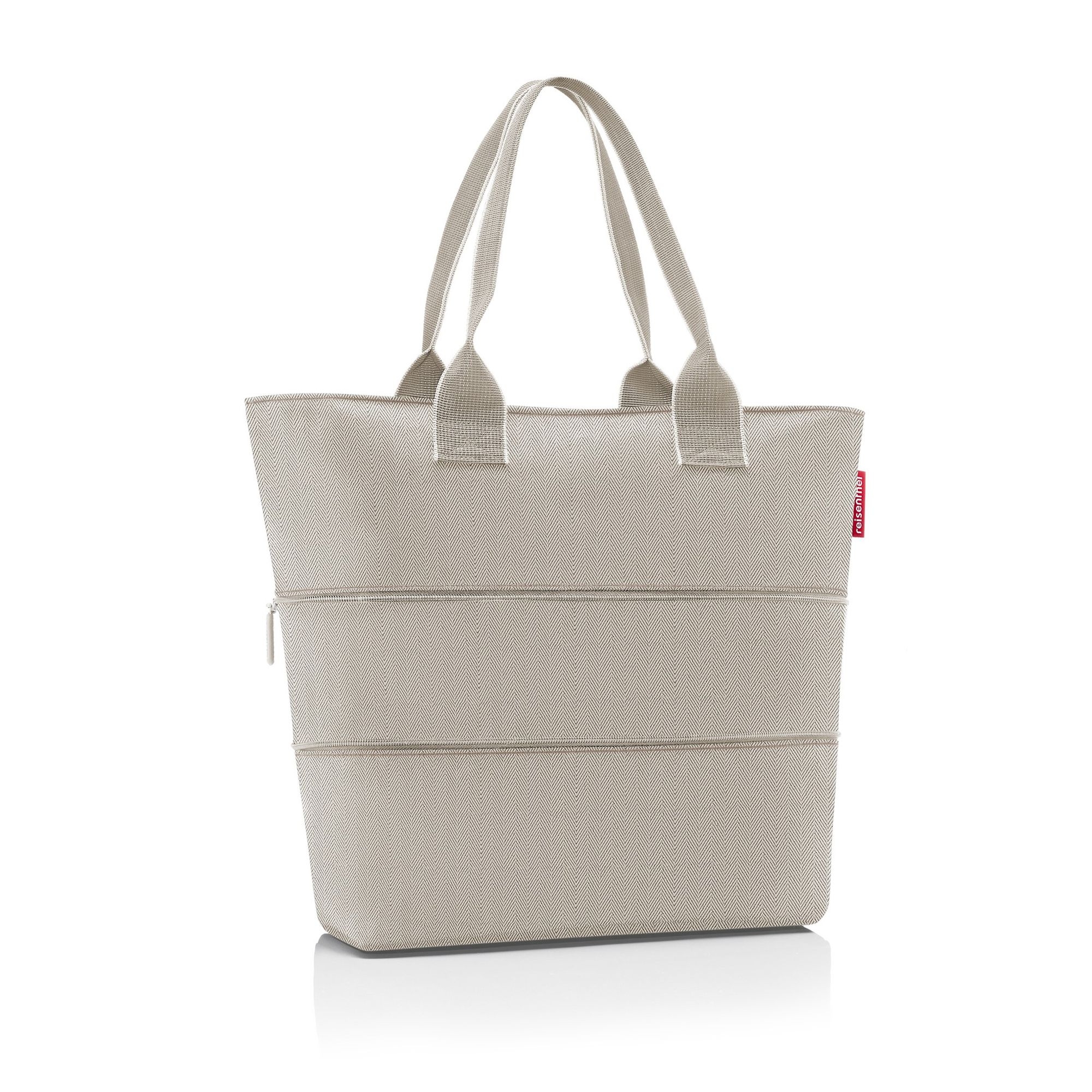 reisenthel - shopper e1 - herringbone sand