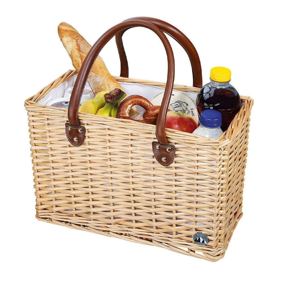 cilio - Shopping Basket AREZZO light brown