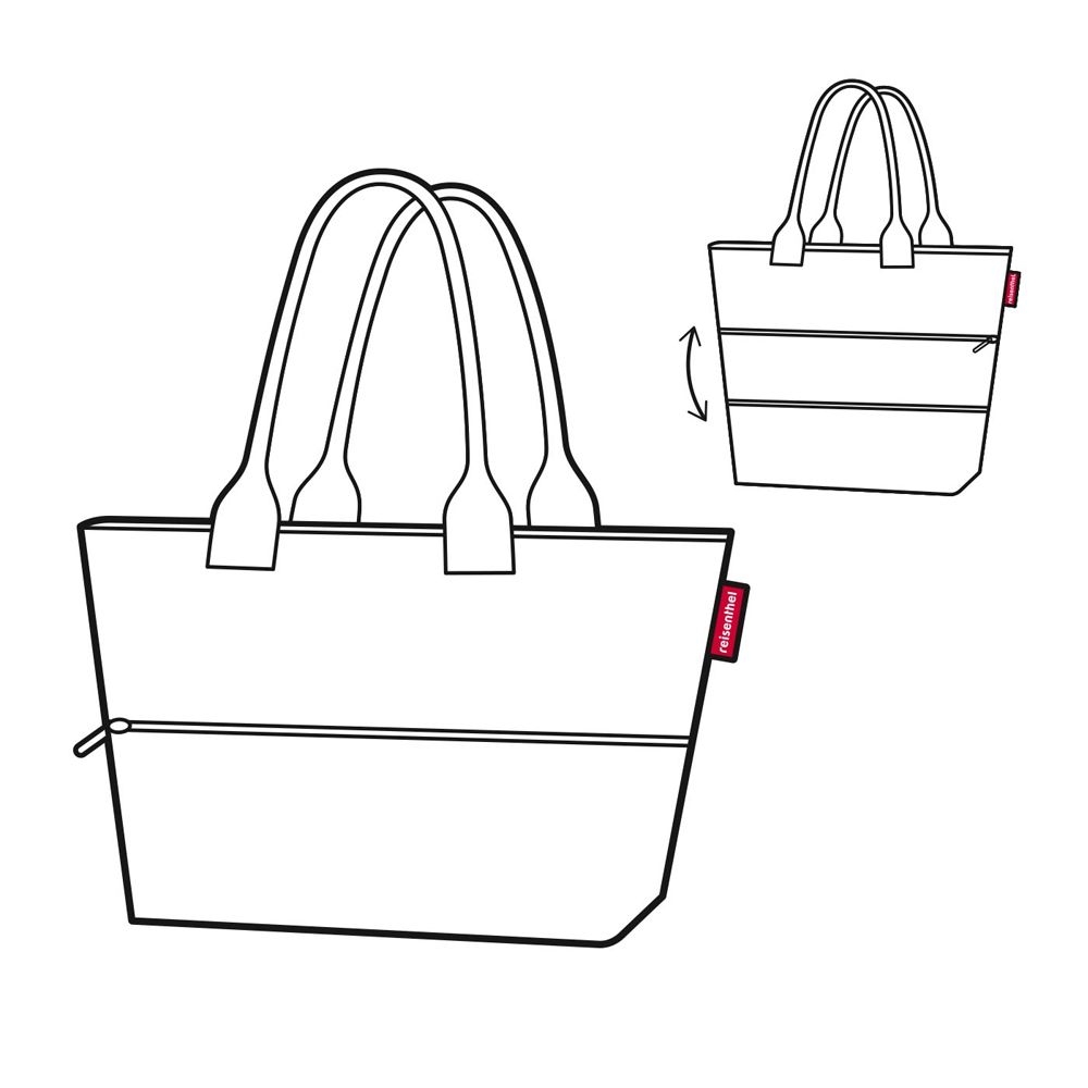 reisenthel - shopper e1 - twist berry