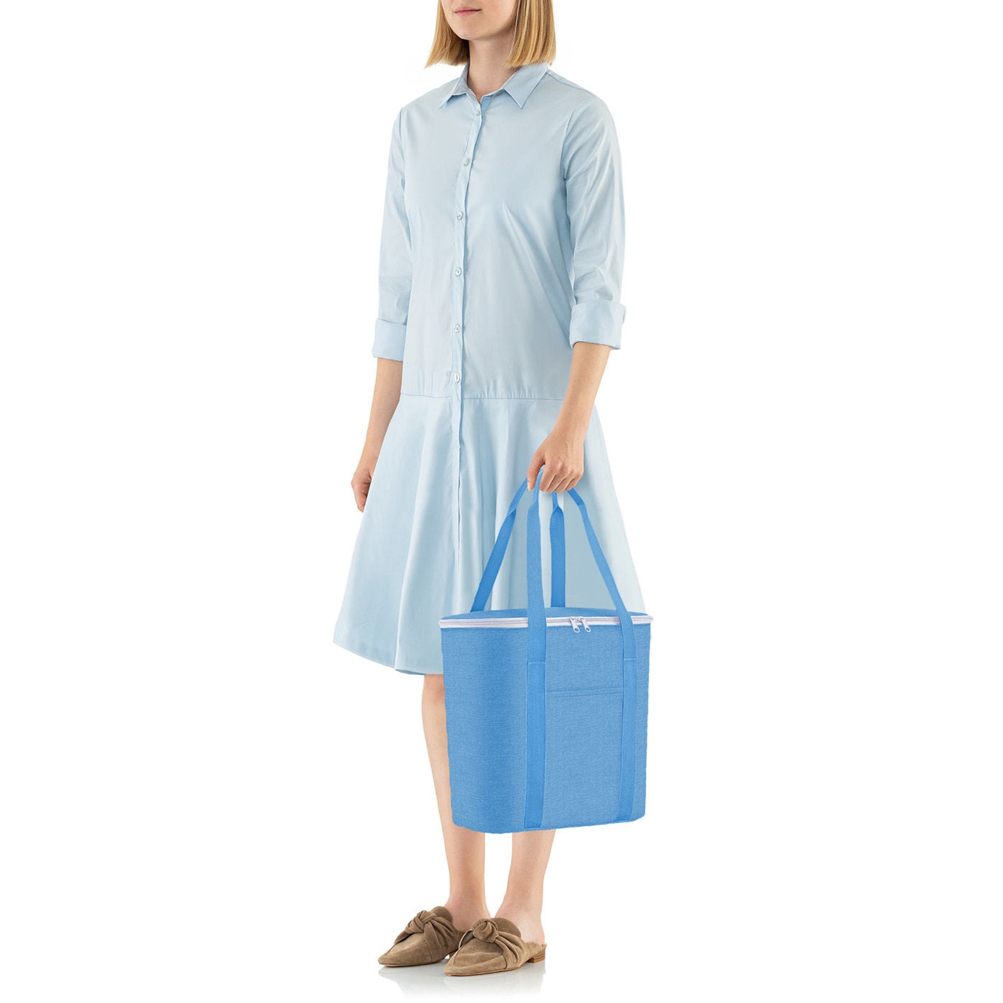 reisenthel - thermoshopper -twist azure