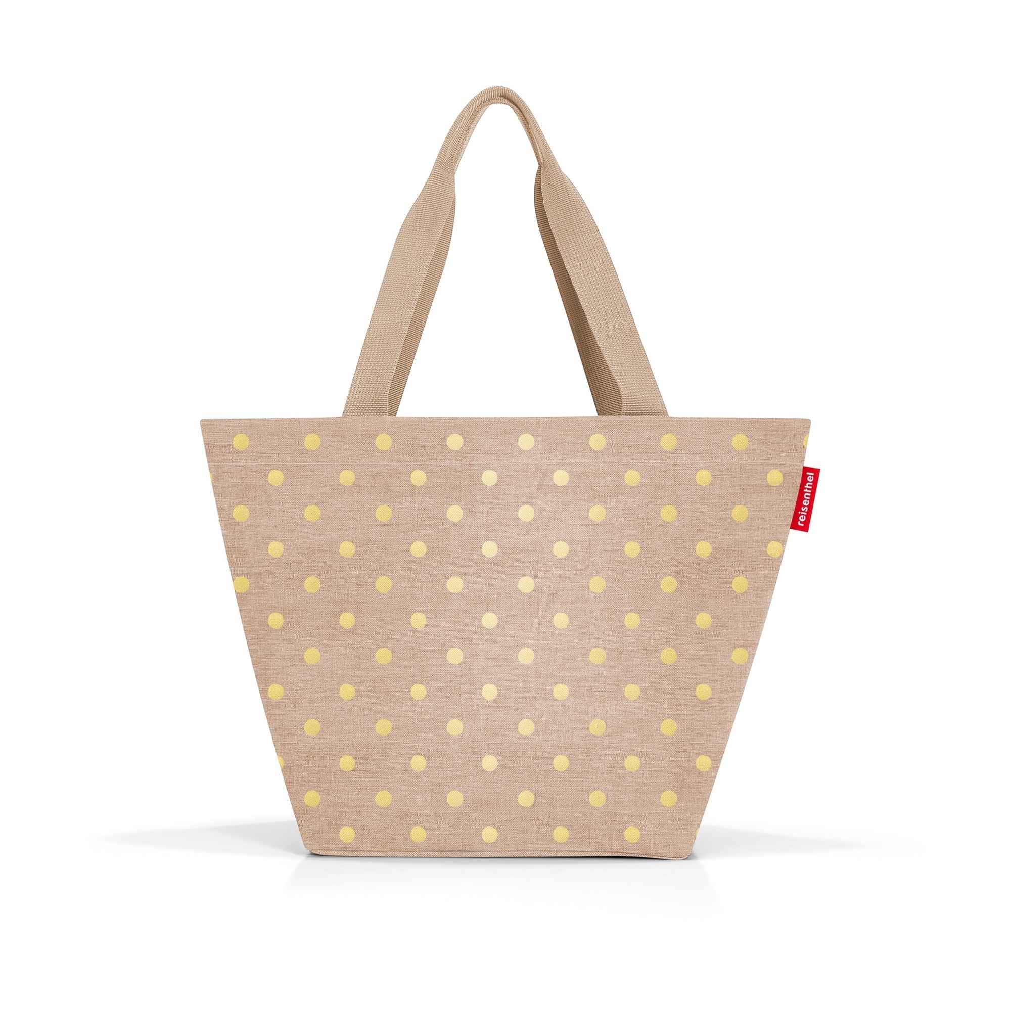 reisenthel - shopper M - metallic dots coffee