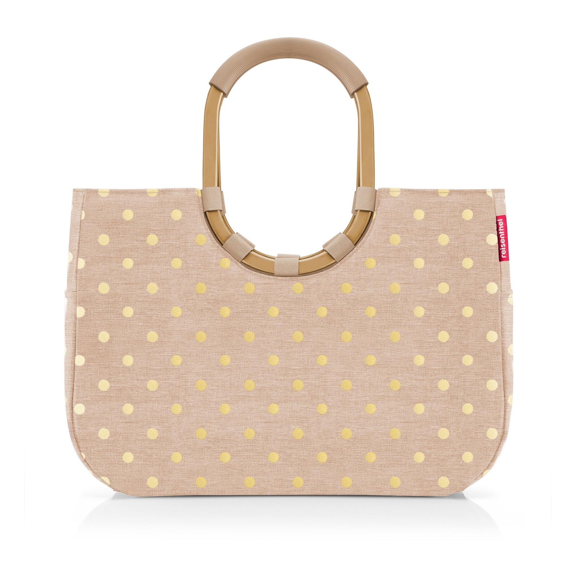 reisenthel - loopshopper L - metallic dots coffee