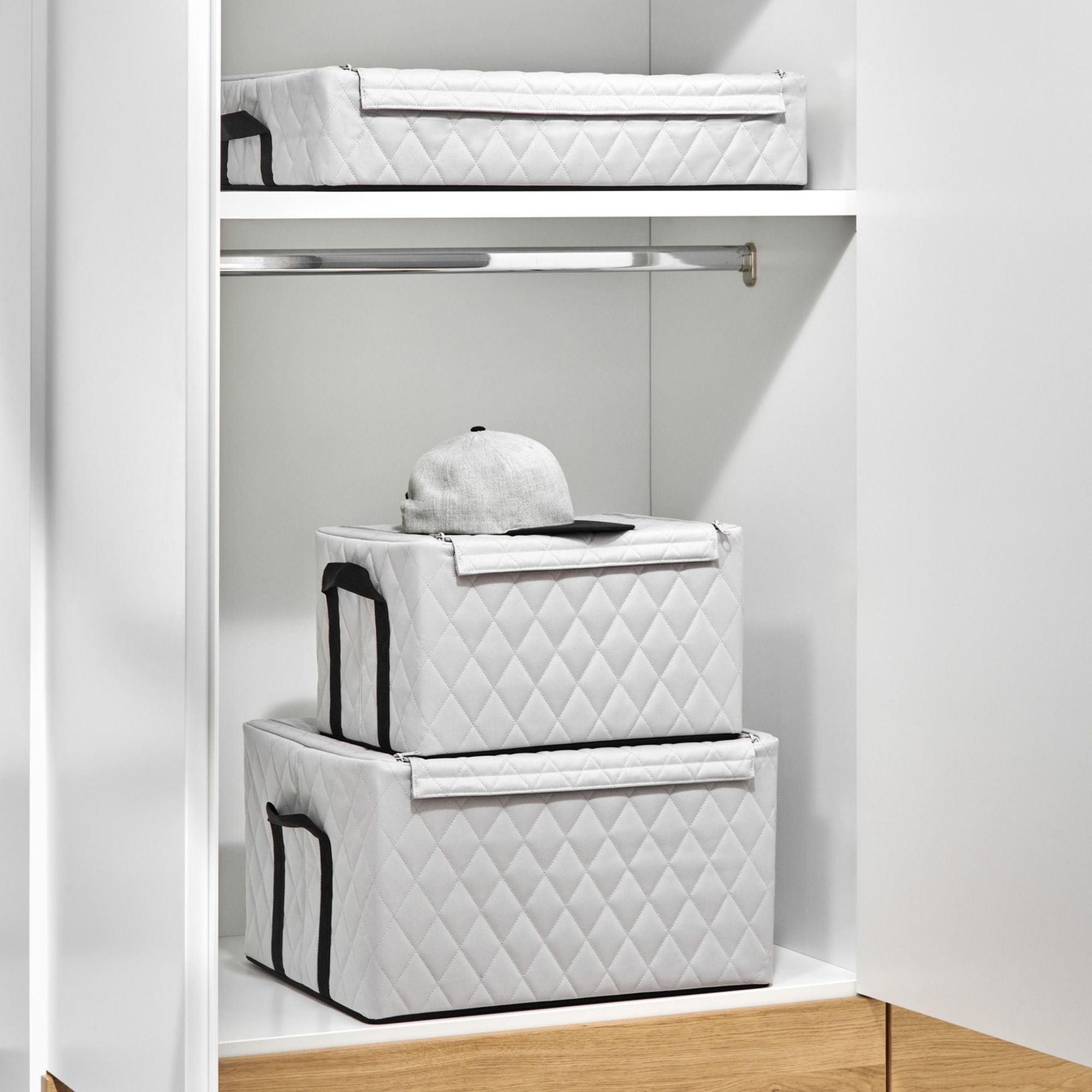 reisenthel - storagebox L - rhombus light grey