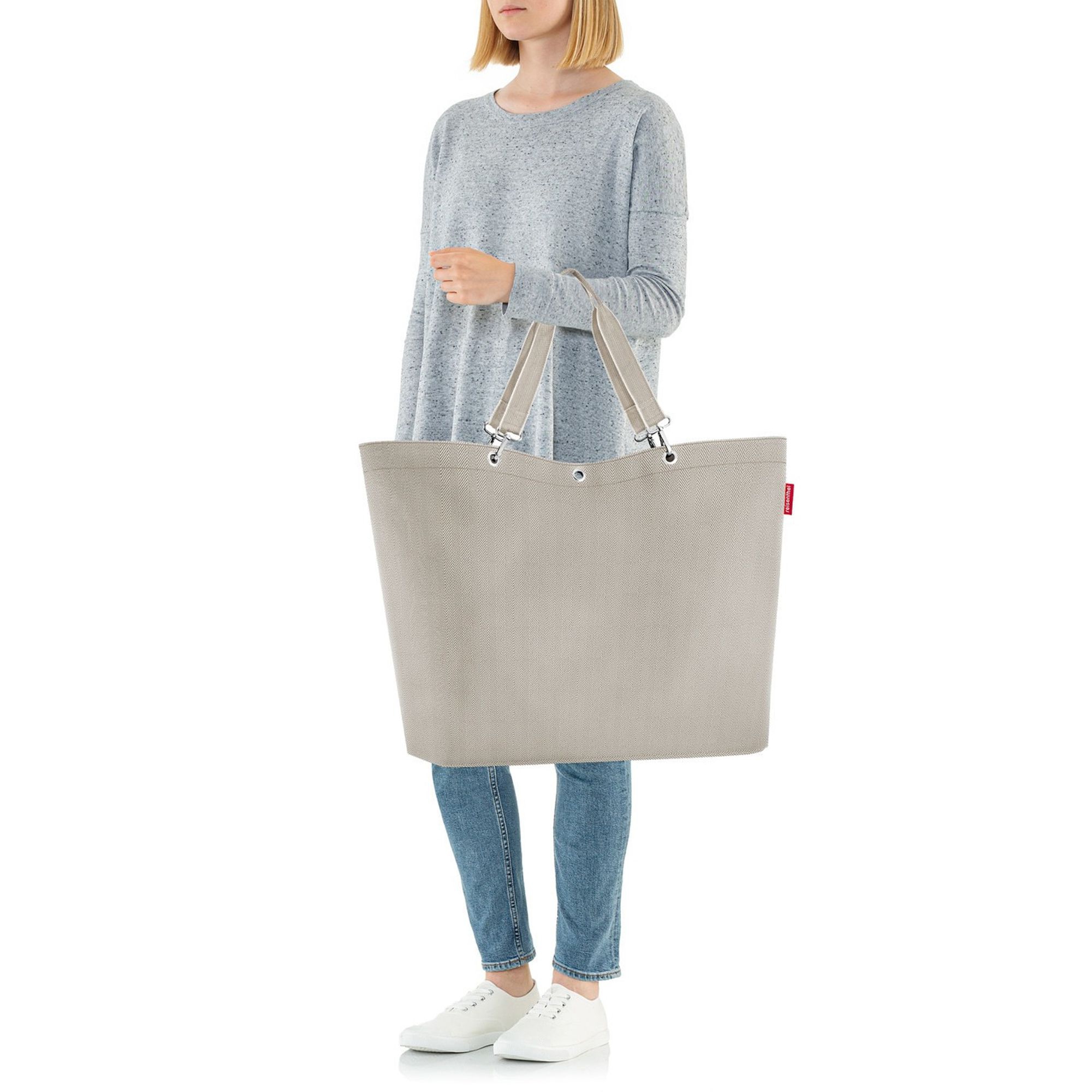 reisenthel - shopper XL - herringbone sand