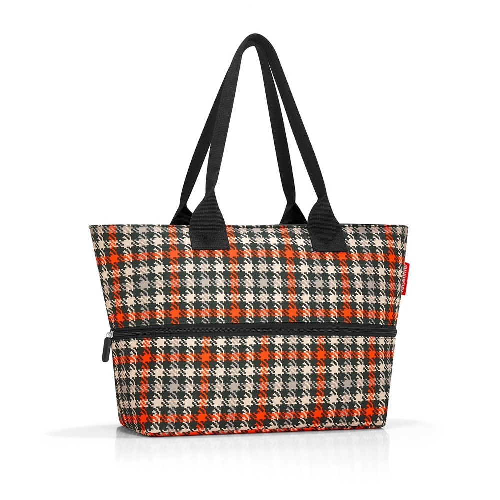 reisenthel - shopper e1 - glencheck red