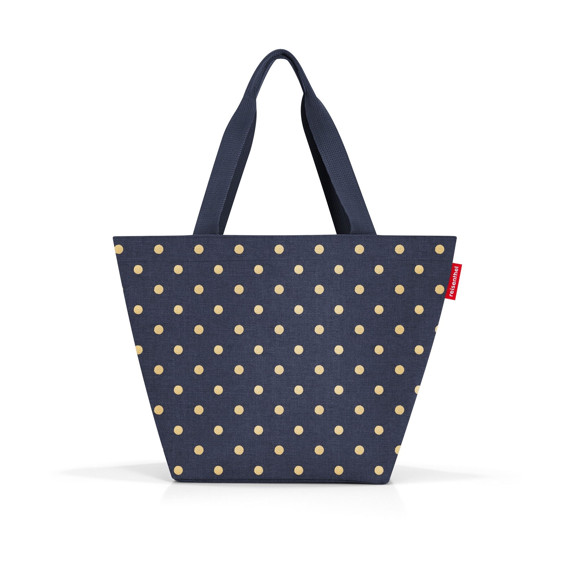 reisenthel - shopper M - metallic dots blue