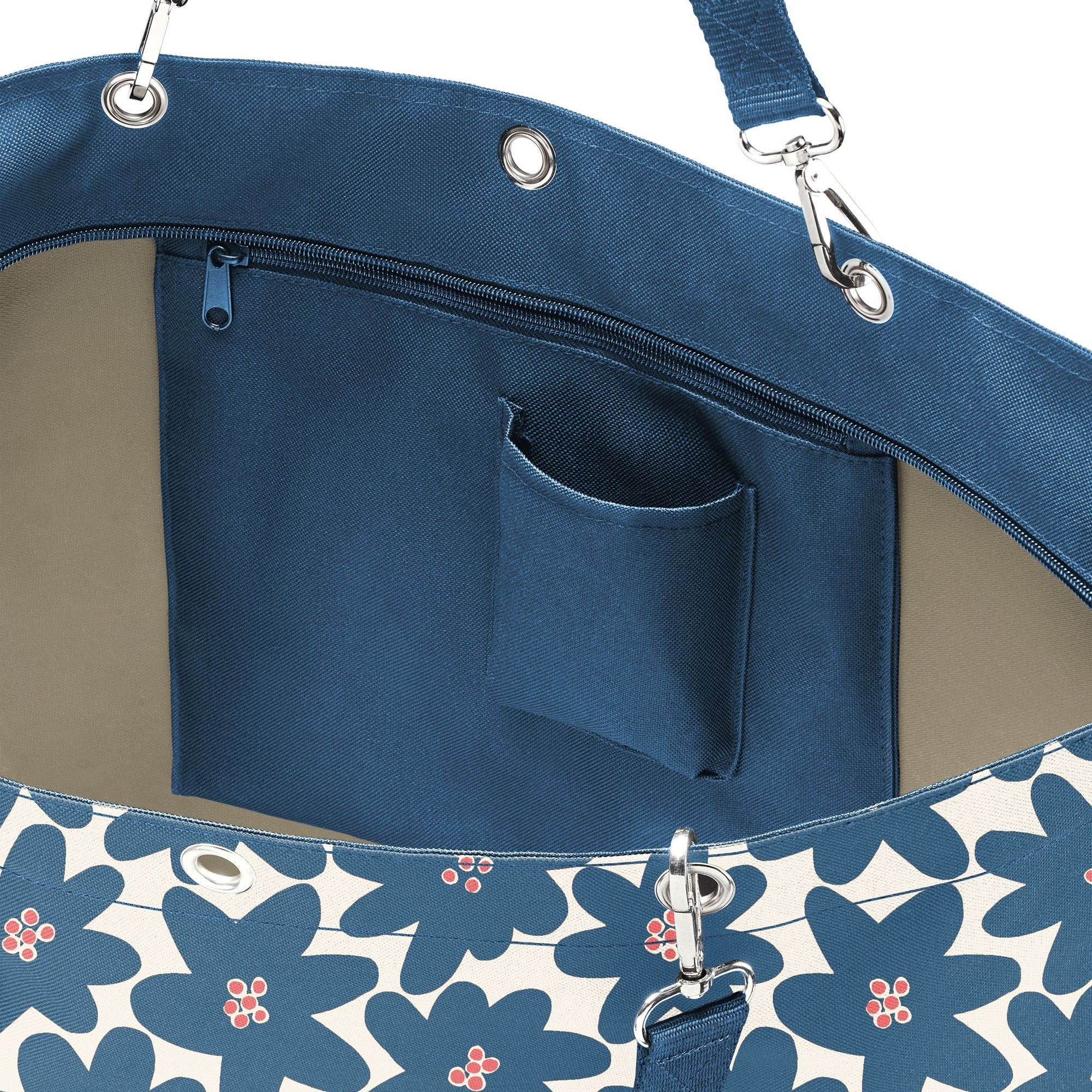 reisenthel - shopper XL - daisy blue