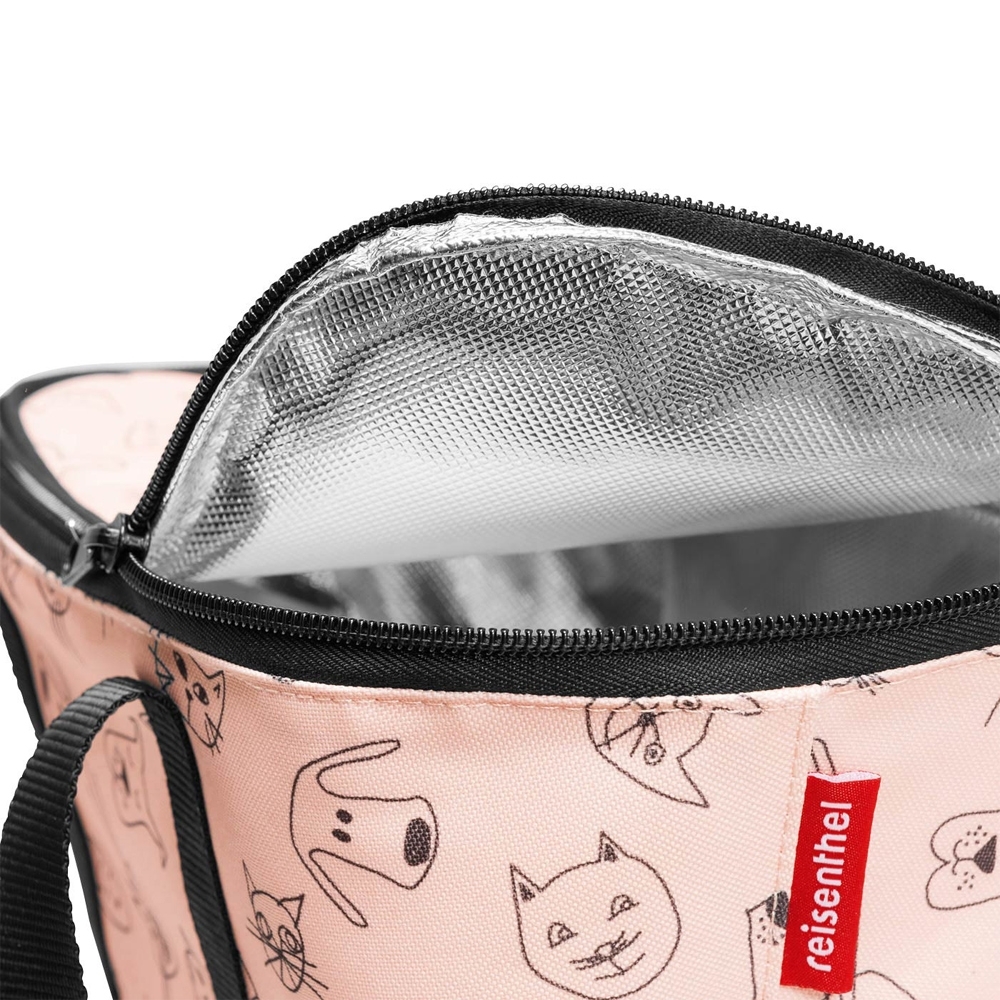 reisenthel - coolerbag XS - cats and dogs rose