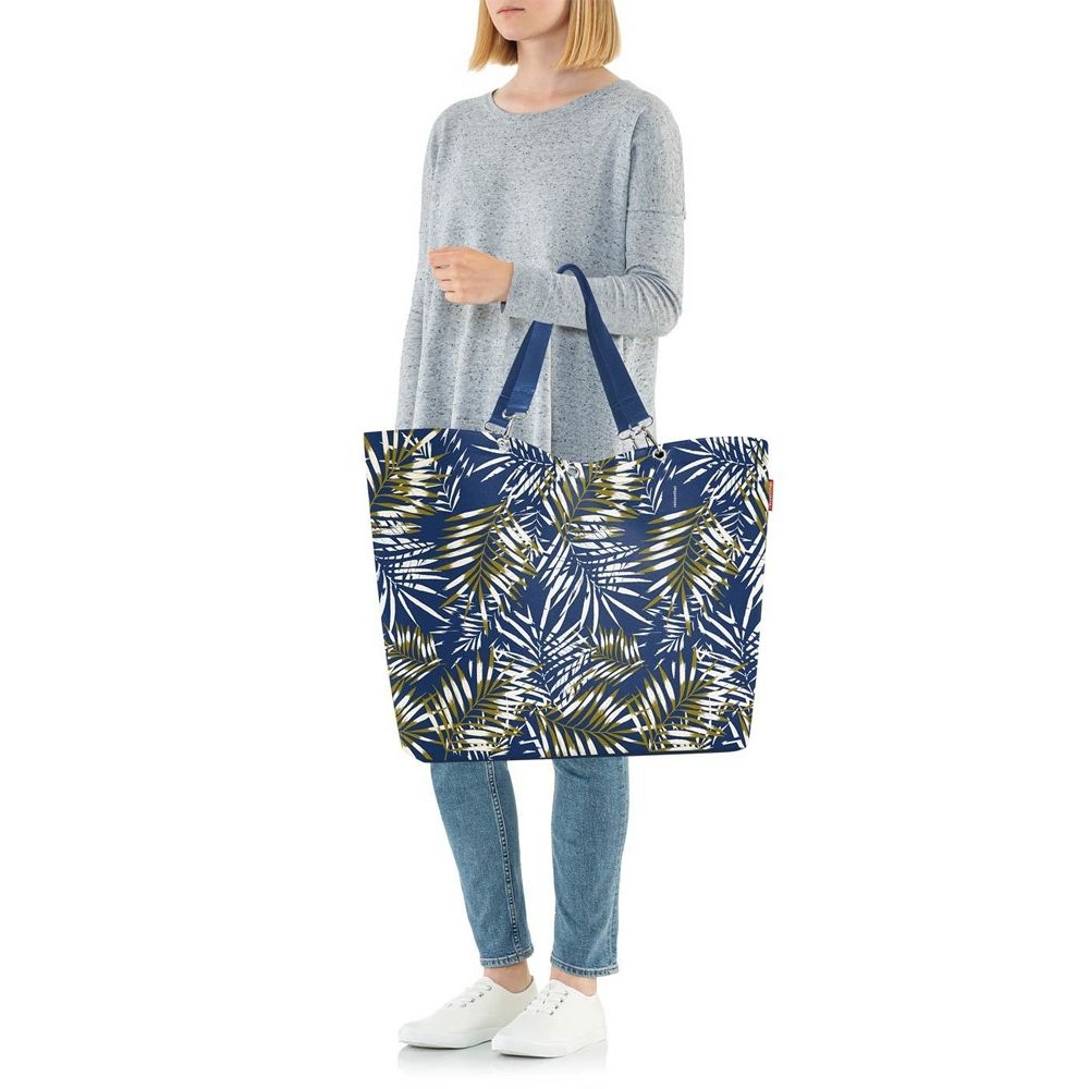 reisenthel - shopper XL - jungle space blue