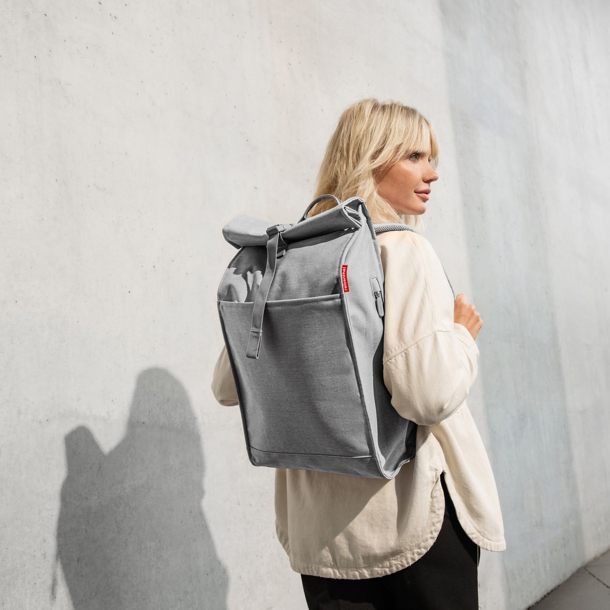 reisenthel - urban rolltop -  twist silver