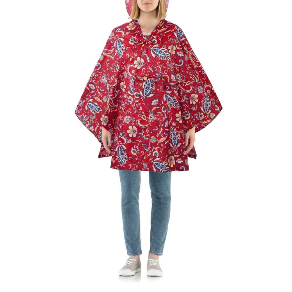 reisenthel - mini maxi poncho - paisley ruby