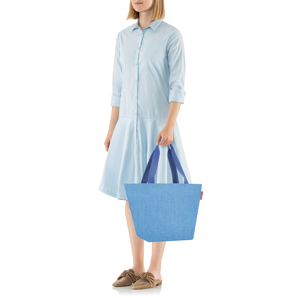 reisenthel - shopper M - twist azure