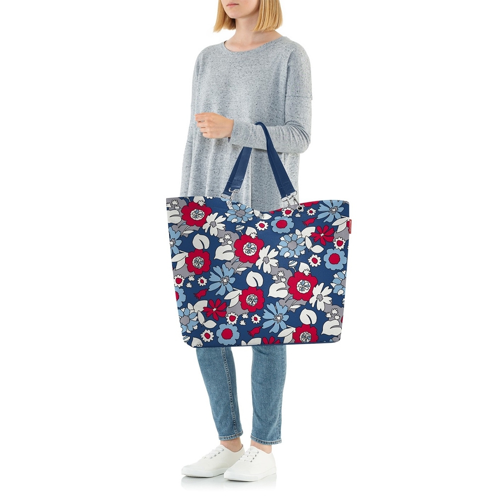 reisenthel - shopper XL - florist indigo