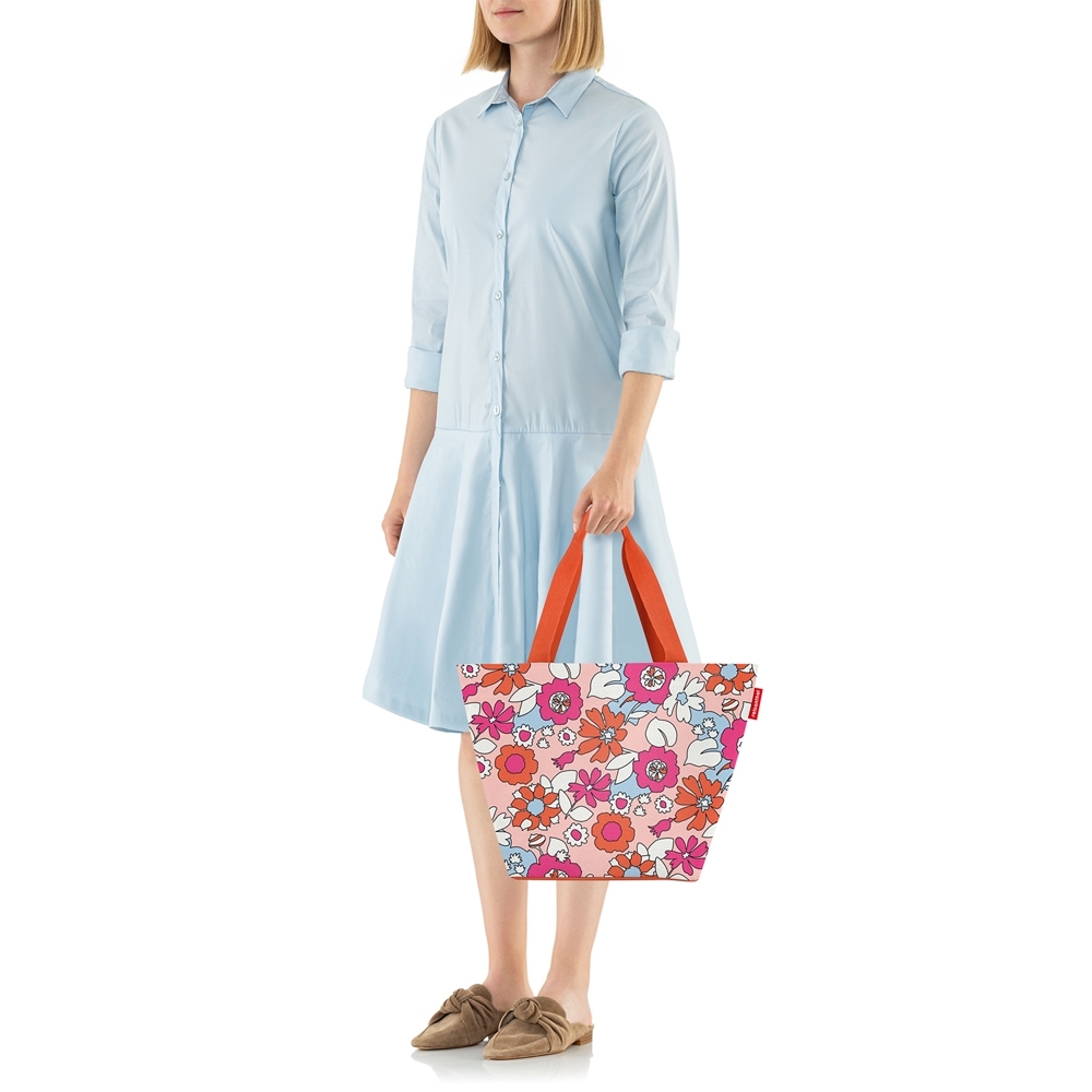 reisenthel - shopper M - florist peach