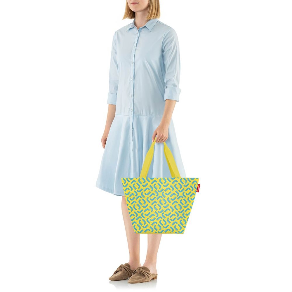 reisenthel - shopper M - signature lemon