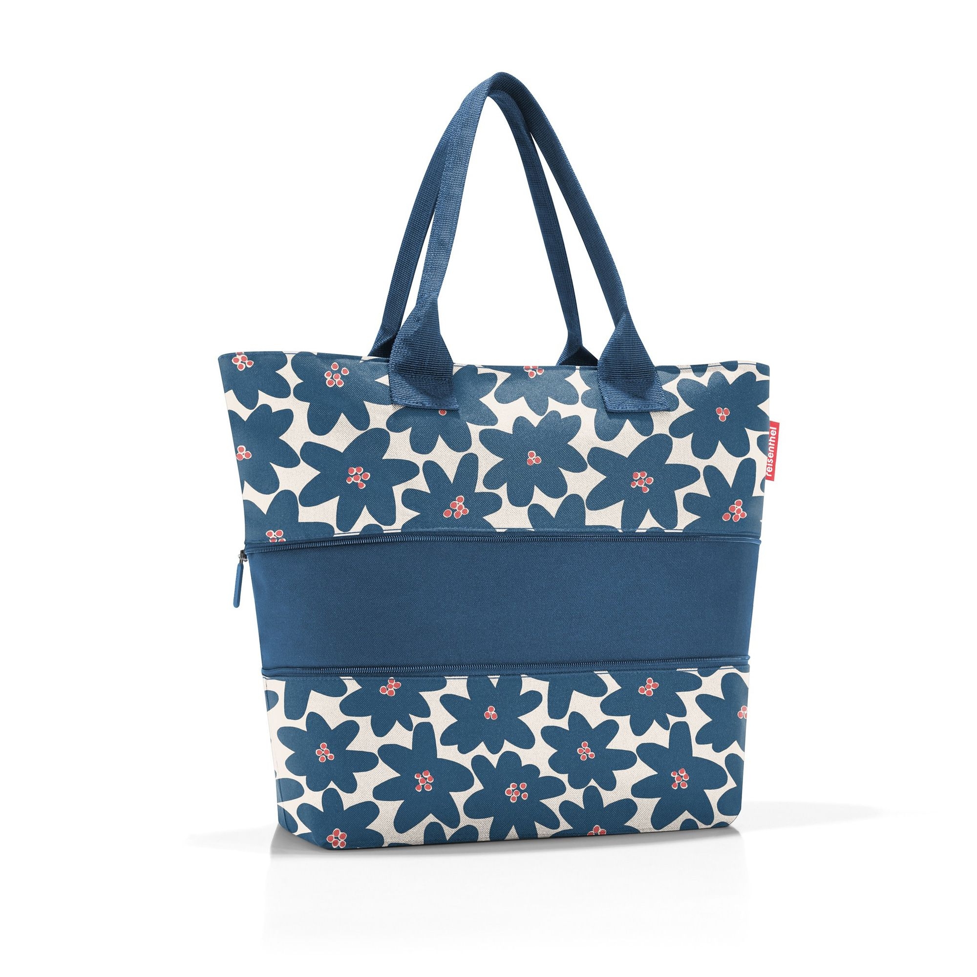 reisenthel - shopper e1 - daisy blue