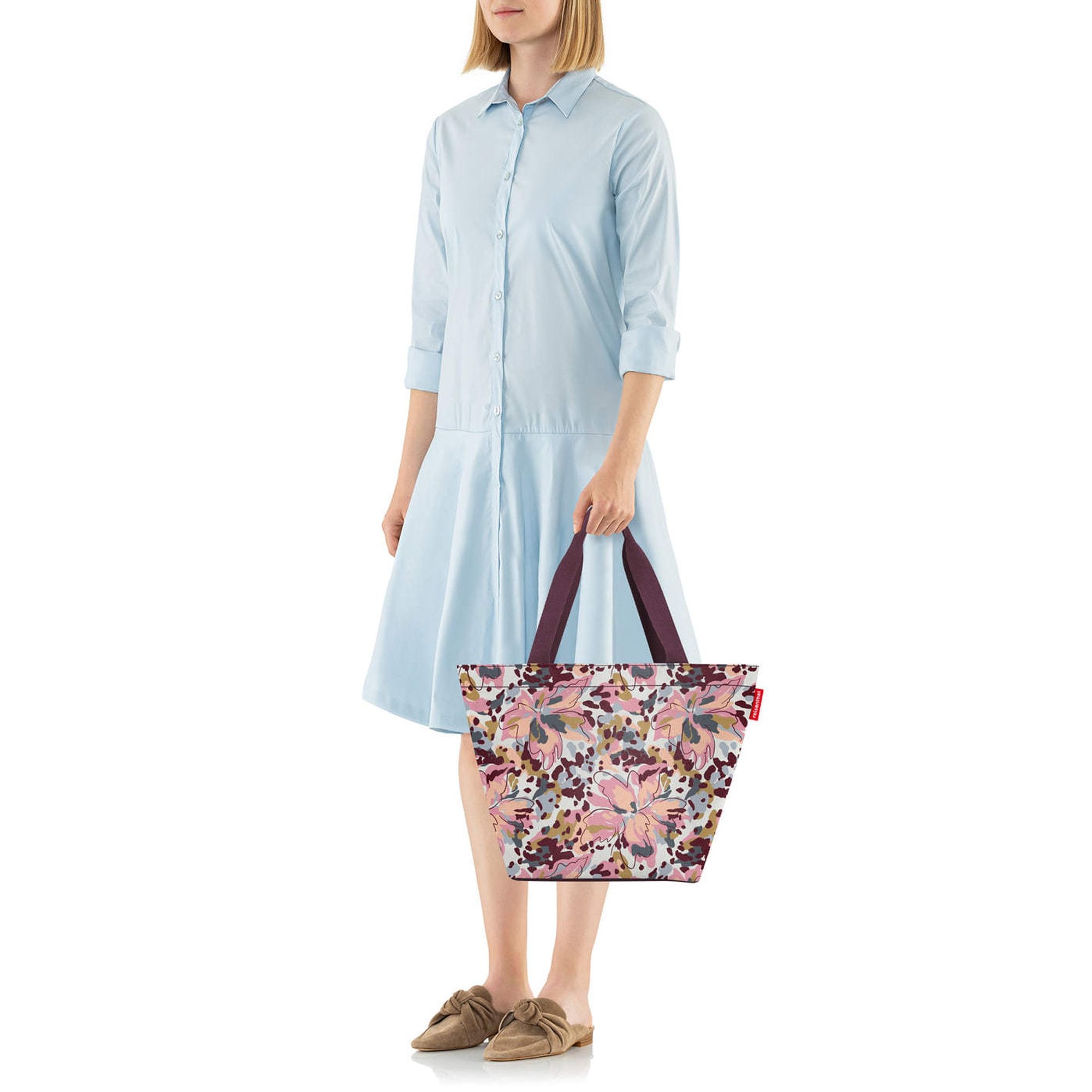 reisenthel - shopper M - flora rose