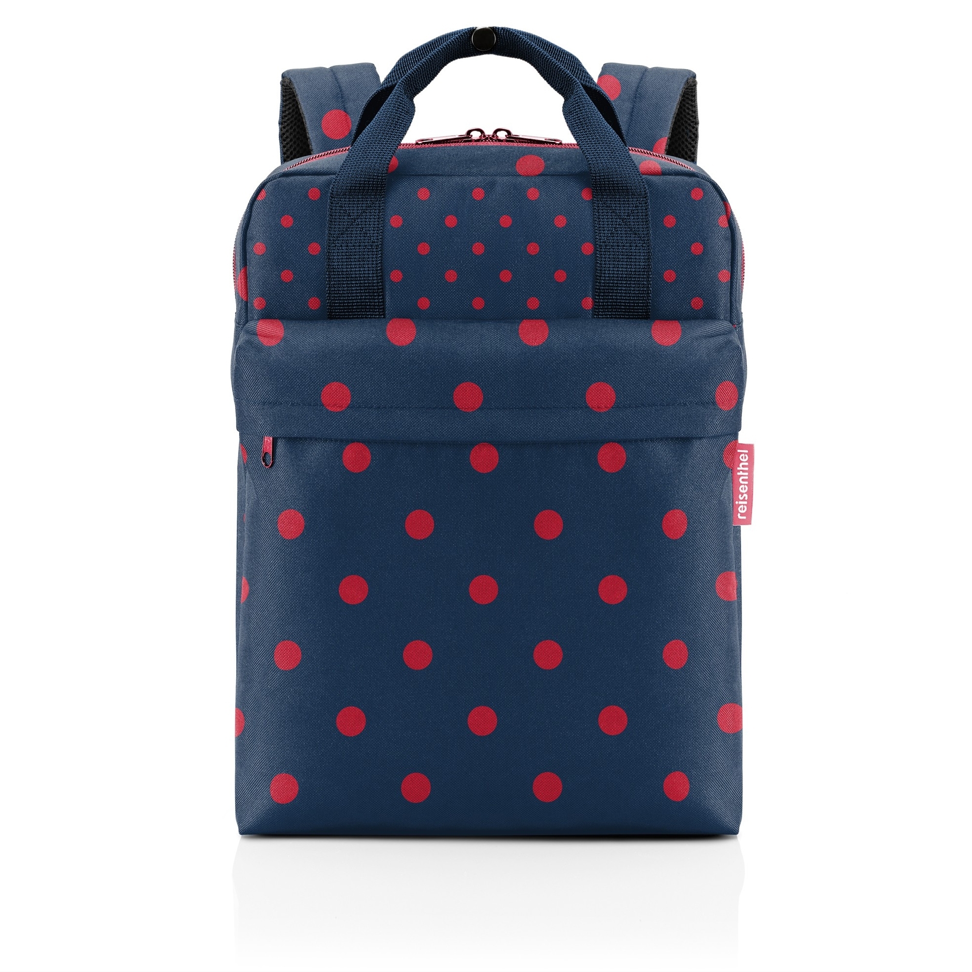 reisenthel - allday backpack m - mixed dots red