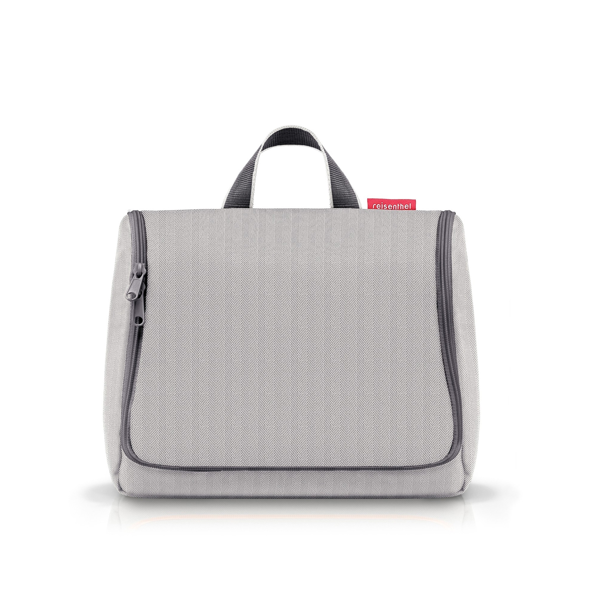 reisenthel - toiletbag XL - herringbone grey